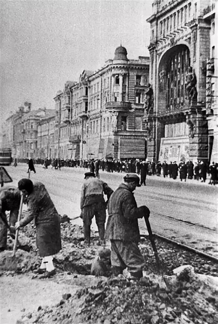 Фото блокады ленинграда во время войны