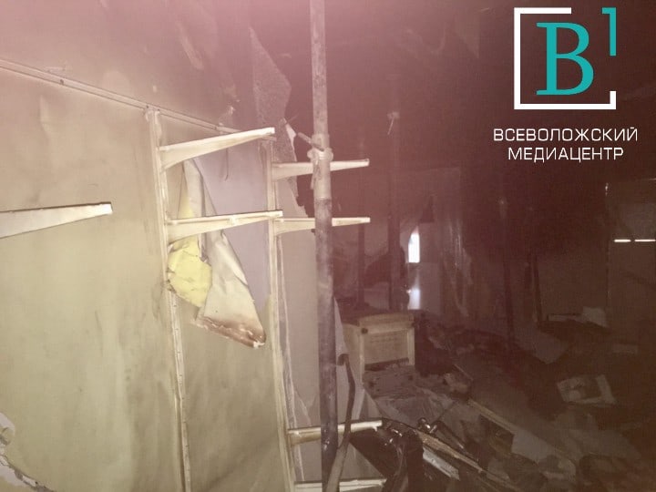 Во Всеволожске начались восстановительные работы в доме, повреждённом взрывом