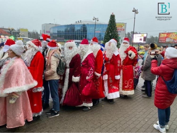Протест или праздник? Десятки Дедов Морозов готовятся выйти на улицы Всеволожска