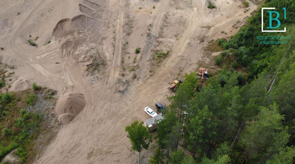 Документы нам не нужны: эконадзор накрыл незаконную добычу песка у Медного озера