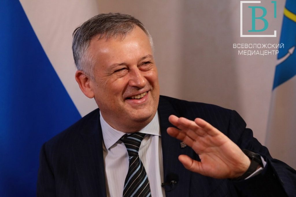 Губернатора Ленобласти Александра Дрозденко внесли в санкционный список