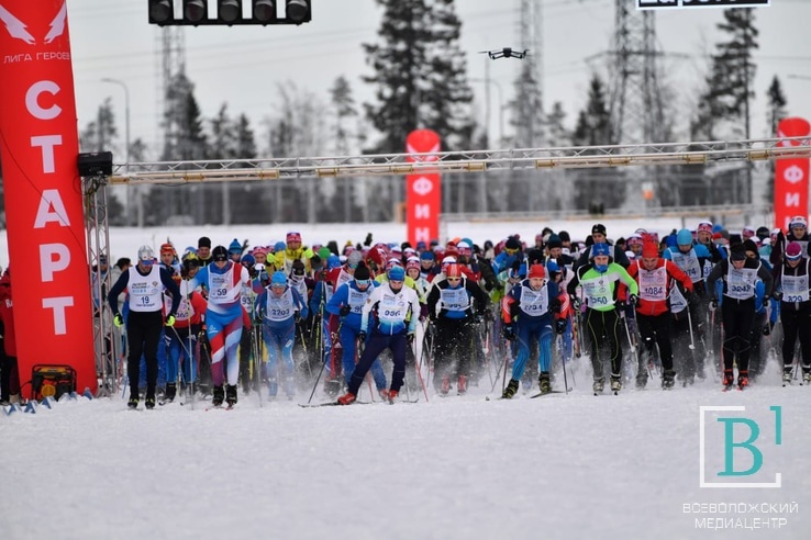 «Лыжня России» для любителей спорта прошла в Ленобласти