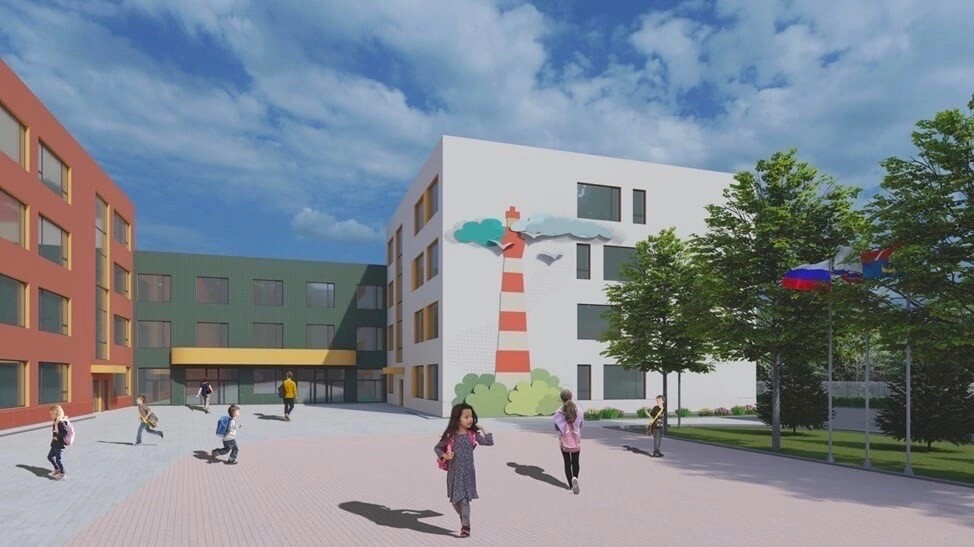 Немножко будущей красоты из Янина — там согласовали архитектурный облик новенькой школы на 1100 мест