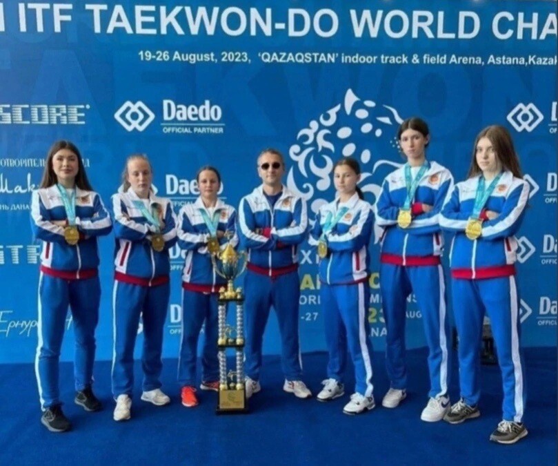 Бугровская спортсменка забрала три медали по тхэквондо